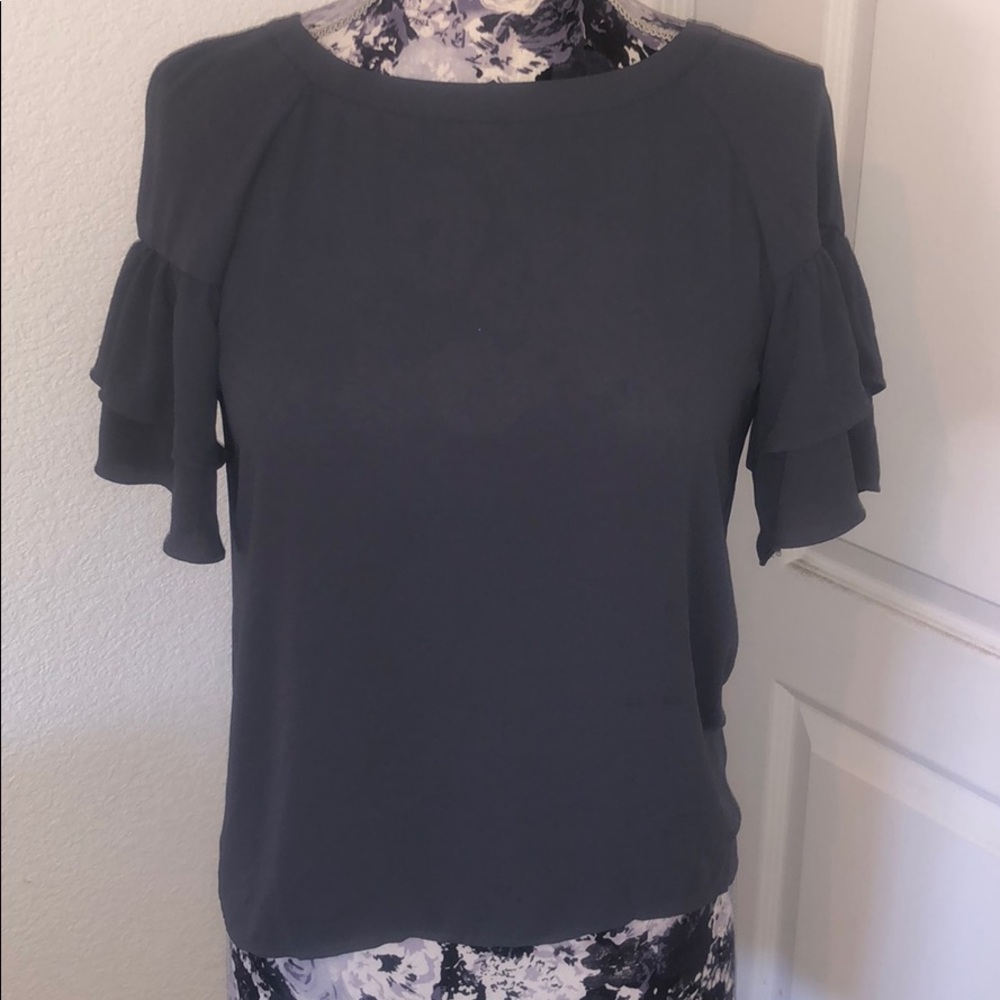 Grey Loft top petite xxsp